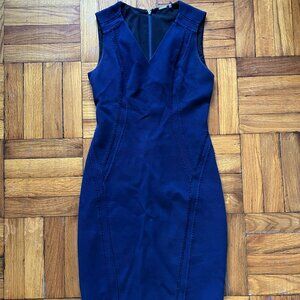 Elie Tahari Navy Dress